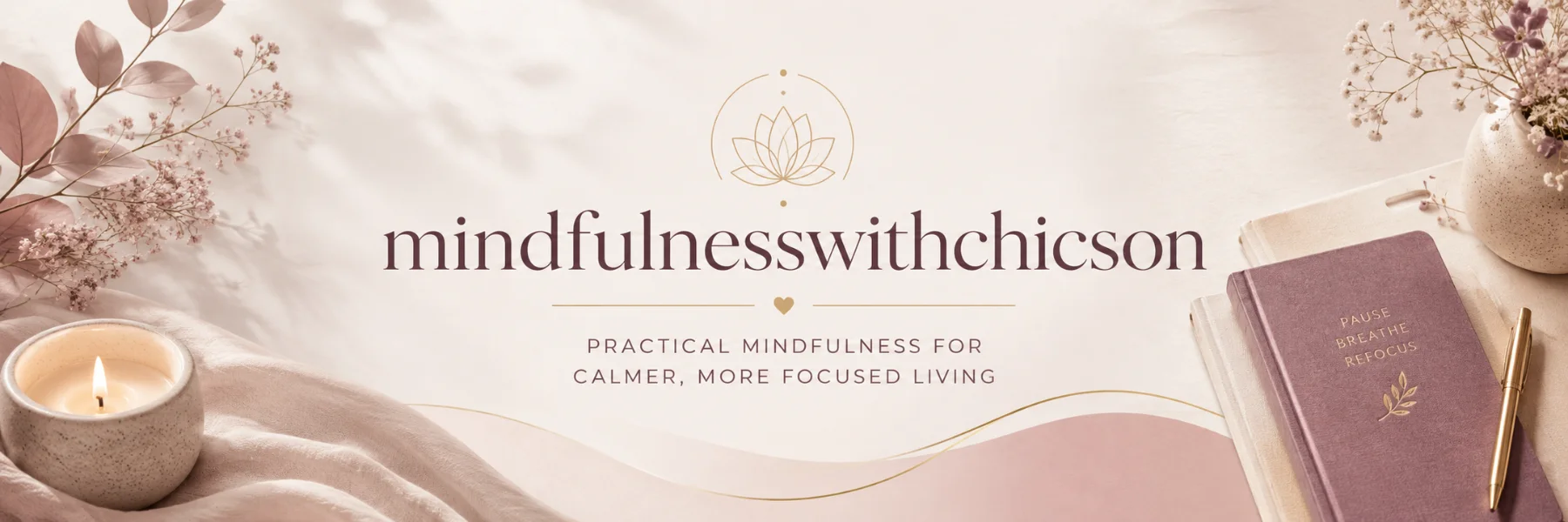 MindfulnesswithChicson — practical mindfulness for calmer, more focused living